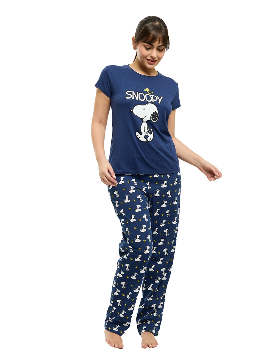 Conjunto pijama peanuts para mujer