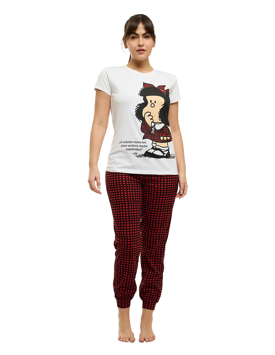 Conjunto pijama mafalda para mujer